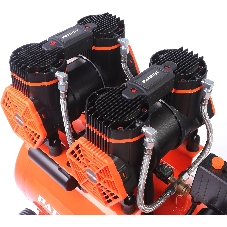 Компрессор поршневой безмасляный Patriot KDS 540 F50 (540 л/мин, 2,8 кВт, 8 бар, 50 л, 2800 об/мин, быстросъем + елочка 1/4)