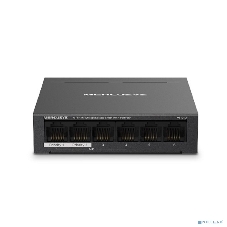 Коммутатор настольный Mercusys MS106LP с 6 портами 10/100 Мбит/с (4 порта PoE+)