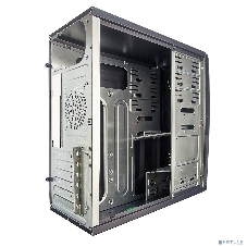 Компьютерный корпус ExeGate EX280389RUS Miditower ExeGate CP-604 Black, ATX, (CP500W, 80мм), 2хUSB, Audio