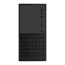 Компьютерный корпус Minitower ExeGate BAA-308MU2-UNS350 (mATX, БП UNS350 с вент. 12см, 1хUSB+2хUSB 3.0, HD Audio, черный)