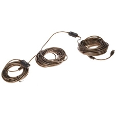 Кабель-адаптер VCOM VUS7049-20M USB2.0-repeater, удлинительный активный <Am-->Af 20м