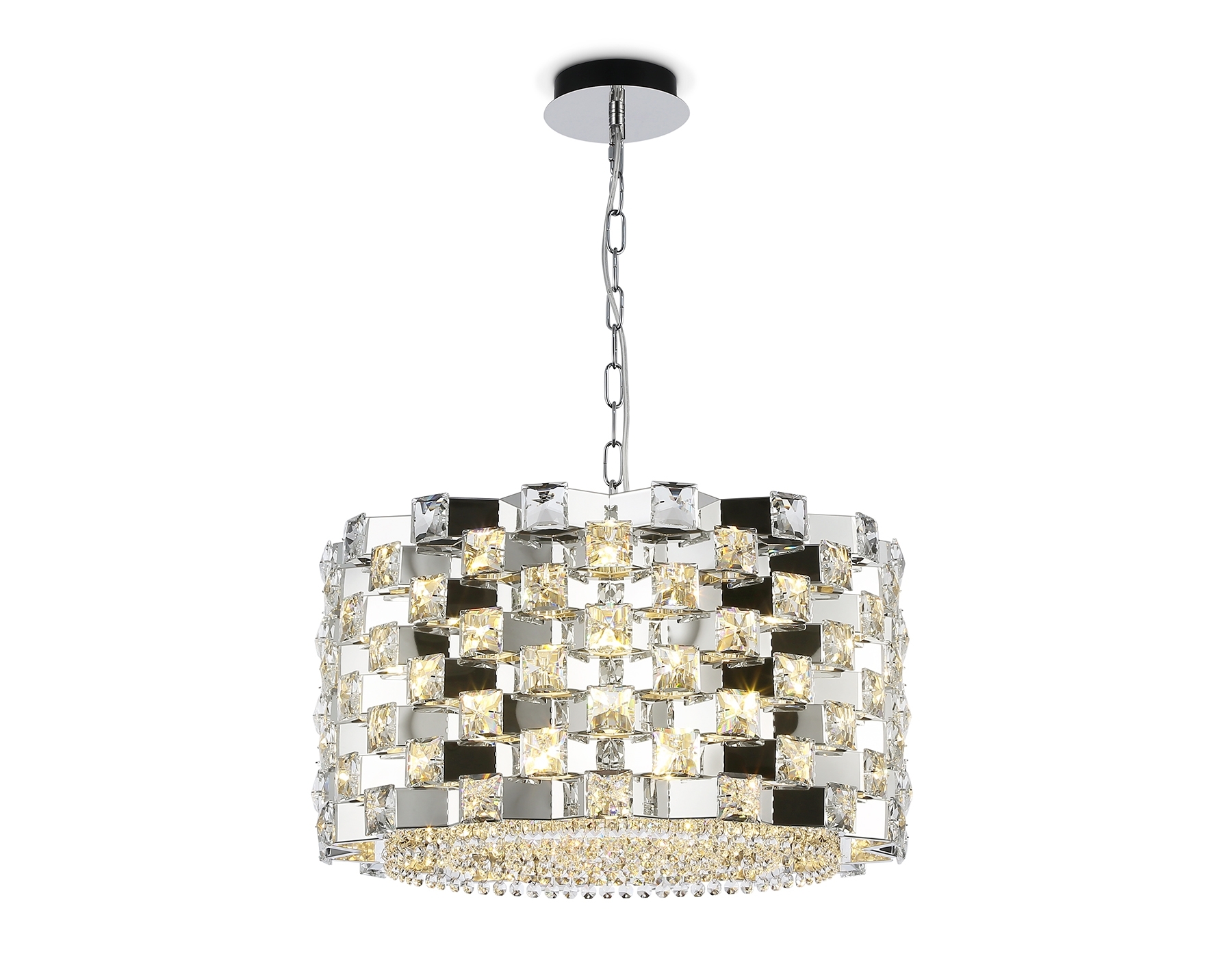 Люстра Ambrella light LH41001/12 CH/CL хром/прозрачный E14*12 max 40W D540*290