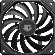 Вентилятор для корпуса ID-Cooling TF-12015-K черный, 120 мм, 2200 об/мин, 32.3 дБ, 4 pin