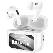 Наушники TWS Hoco EW72 Lite белый, внутриканальные, Bluetooth, до 4 ч.