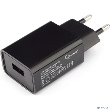 Сетевое зарядное устройство Cablexpert MP3A-PC-25 100/220V - 5V USB 1 порт, 2A, черный
