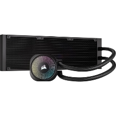 Система жидкостного охлаждения Corsair NAUTILUS 360 ARGB (360мм, черный, ARGB/ Fans: 3x120мм, 72.8CFM, 36dBA, 1700RPM/ S: 1851, 1700, AM5, AM4)