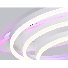 Светильник Ambrella light FA8522 WH белый 146W 3000K-6400K+RGB 560*500*150 (ПДУ РАДИО 2.4G)