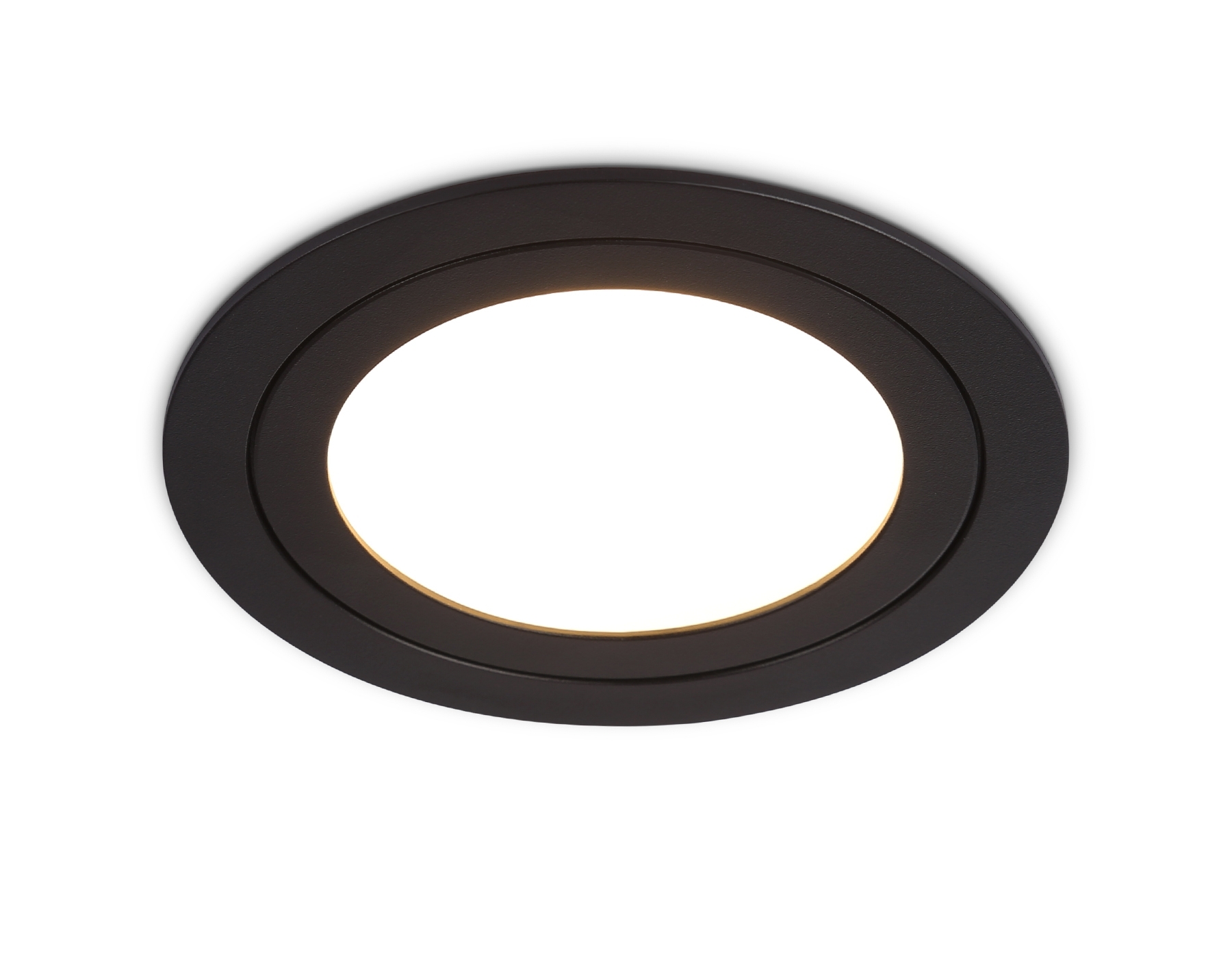 Светильник Ambrella light TN6604 BK черный IP44 GX53 max 15W D110*23