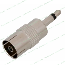 Переход штекер Rexant 3.5 м м mono-гнездо TV