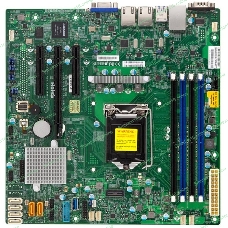Материнская плата SuperMicro MBD-X11SSL-F-B Soc-1151 iC232 mATX 4xDDR4 6xSATA3 SATA RAID i210AT 2хGgbEth bulk