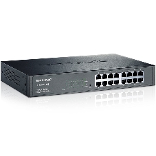 Коммутатор сетевой TP-Link SMB TL-SG1016DE 16-Port Gigabit Easy Smart Switch, 16 10/100/1000Mbps RJ45 ports, MTU/Port/Tag-based VLAN, QoS, IGMP Snooping