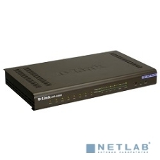 Интернет-телефония D-Link DVG-5008SG/A1A Голосовой шлюз с 8 FXS-портами, 1 WAN-портом 10/100/1000Base-T и 4 LAN-портами 10/1000Base-T