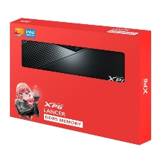 Оперативная память XPG Lancer, DDR5, 32GB (2x16GB), 6400MHz, CL32, DIMM, с радиаторами, черный