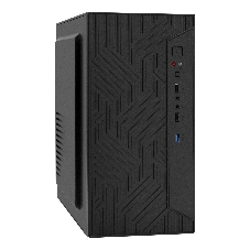 Компьютерный корпус Minitower ExeGate BAA-303U-AAA400 (mATX, БП AAA400 с вент. 8см, 2хUSB+1хUSB 3.0, HD Audio, черный)