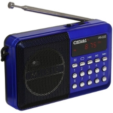 Радиоприемник Сигнал РП-222, USB, SD, дисплей