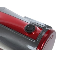 Пылесос вертикальный Centek CT-2561 красный/черный, питание от сети, 150 Вт, уборка сухая, пылесборник 0.5 л
