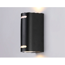 Светильник Ambrella light ST3744/2 BK черный IP54 GU10/2 max 35W 150*68*92