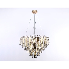 Светильник Ambrella light TR5258/11 SGD/CL золото/прозрачный E27*11 max 40W D600*400
