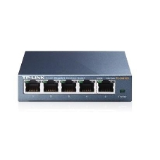 Коммутатор TP-Link SOHO TL-SG105 5-port Desktop Gigabit Switch, 5 10/100/1000M RJ45 ports, metal case