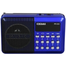 Радиоприемник Сигнал РП-222, USB, SD, дисплей