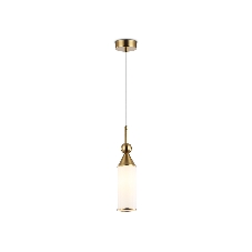 Светильник Ambrella light LH55271 BS/FR латунь/белый матовый E14 max 40W D65*1500