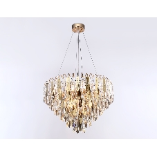 Светильник Ambrella light TR5258/11 SGD/CL золото/прозрачный E27*11 max 40W D600*400