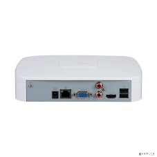 IP-видеорегистратор 4K DAHUA DHI-NVR4116-EI 16-канальный, H.265+, видеоаналитика, входящий поток до 256Мбит/с, 1 SATA III до 16Тбайт