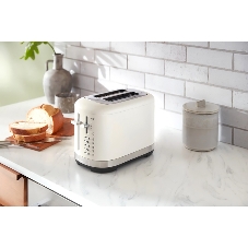 Тостер KitchenAid 5KMT2109EPL фарфоровый белый, 900 Вт, 2 слота