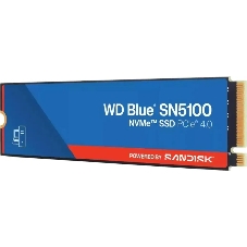 Накопитель SSD 500GB WD Blue SN5100, NVMe, M.2 2280, PCI-E 4x4 R/W - 5600/6600 Mb/s