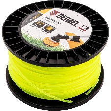 Леска для триммера Denzel квадрат, 2,7м х 138м, на DIN катушке FLEX CORD