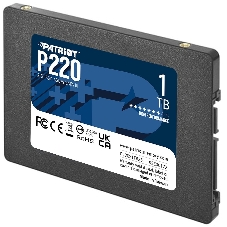 Накопитель SSD Patriot P220, 1Tb, SATA III, 2.5