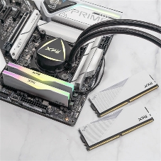 Оперативная память XPG Lancer, DDR5, 32Gb (2x16GB), 6400MHz, CL32, DIMM, с радиаторами, RGB, белый