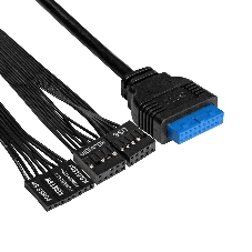 Компьютерный корпус Minitower ExeGate BAA-303U-AAA400 (mATX, БП AAA400 с вент. 8см, 2хUSB+1хUSB 3.0, HD Audio, черный)