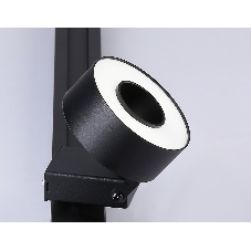 Трековый однофазный светодиодный светильник Ambrella light GL6863 BK черный LED 10W 4200K D75*80