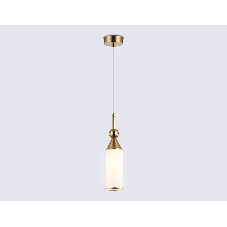 Светильник Ambrella light LH55271 BS/FR латунь/белый матовый E14 max 40W D65*1500