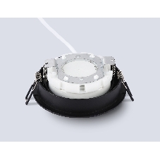 Светильник Ambrella light TN6604 BK черный IP44 GX53 max 15W D110*23