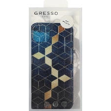 Чехол (клип-кейс) Gresso Meridian, для iPhone 13, синий gr17aaae8890