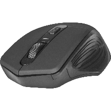 Мышь беспроводная Defender Datum MB-345 черный, 1600 dpi, радиоканал, USB, кнопки - 4