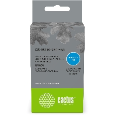 Картридж ленточный Cactus CS-M210-750-488 черный шрифт, белый фон, 19.1мм, 6.4м для Brady M210/M211/M210-LAB