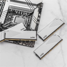 Оперативная память XPG Lancer, DDR5, 32GB (2x16GB), 6400MHz, CL32, DIMM, с радиаторами, белый
