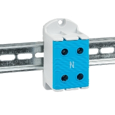 Клемма силовая вводная двойная КСВ 16-95 синяя EKF PROxima plc-kvs2-16-95-blue EKF