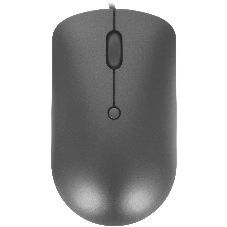 Мышь проводная Lenovo 540 темно-серый, 2400 dpi, USB-C, кнопки - 4