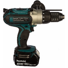 Дрель Makita DHP451RFE Дрель ак(уд), 18В,2х3Ач Li-ion,БЗП-13мм,0-300\0-600\0-1700об\м,80\40Нм,2.2кг,чем,подсветка
