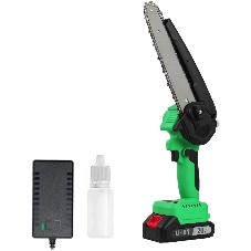 Пила цепная аккумуляторная бесщеточная Zitrek GreenSaw 20V [082-1858] 20В, 4,0А·ч Li-ion аккум. 1шт, ЗУ