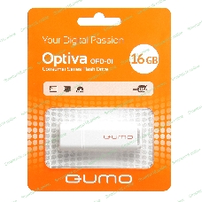 Флешка USB QUMO 16 Gb Optiva 01 белый QM16GUD-OP1-белый