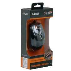 Мышь проводная A4Tech N-70FX черный, 1600 dpi, USB, кнопки - 7