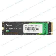 Накопитель SSD Apacer AS2280P4U, 512Gb, PCIe 3.0 x4, M.2 2280, NVMe, R/W 3500/2300