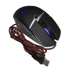 Мышь проводная ExeGate Gaming Standard Laser GML-14 черный, 4000 dpi, USB, кнопки - 8