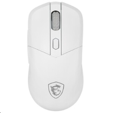 Мышь беспроводная/проводная MSI VERSA 300 белый, 8000 dpi, радиоканал, Bluetooth, USB, кнопки - 6