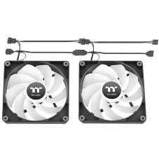 Вентилятор для корпуса Thermaltake CT120 Sync Reverse ARGb 120х120x25 черный 4-pin 31.2дБ (упак.:2шт) (CL-F173-PL12SW-A) Ret